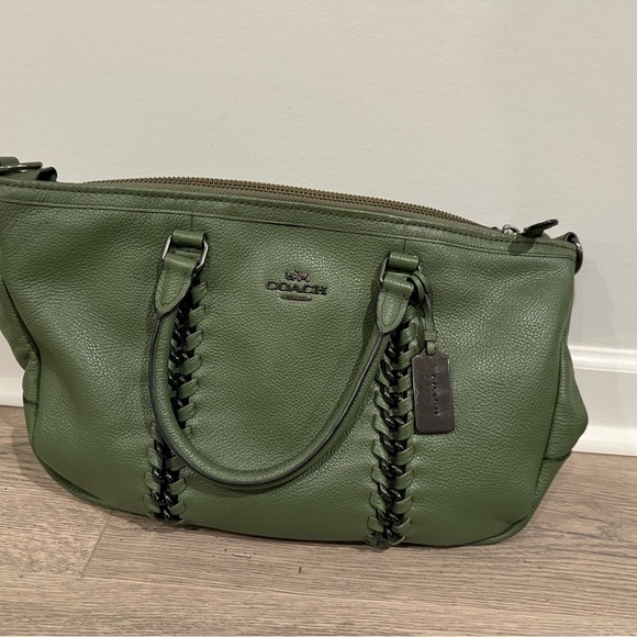 Coach Central Satchel with Whipstitch in Surplus Leather - Picture 1 of 8